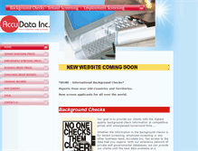 Tablet Screenshot of accudatainc.net
